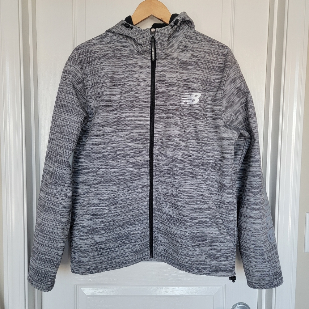New Balance dry tech jacket size medium in a slate grey color. Spring jacket